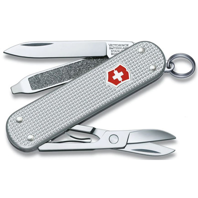 Victorinox Classic Alox Knife 5 usa cinza