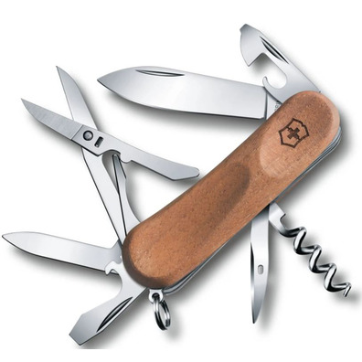 Canivete Victorinox Evolution 14 Madeira 12 usa Marrom