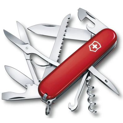 Canivete Victorinox Huntsman 15 usos 91 mm Vermelho