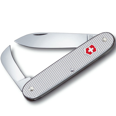 Navaja Victorinox Pioneer Alox Silver 2 usos