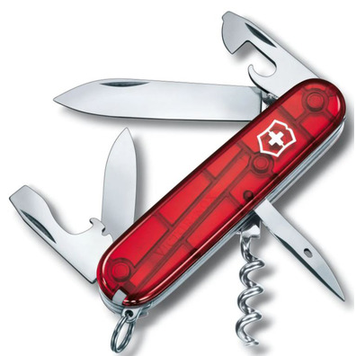 Canivete Victorinox Spartan 12 usa 91 mm Vermelho Translúcido