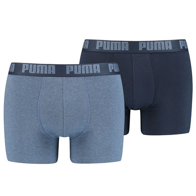 Pack de 2 boxers Puma azul/marinho