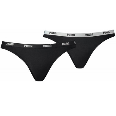 Pack 2 Cuecas de Biquíni Puma Preto