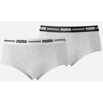 Pack 2 Mini Calções Puma Cinzento