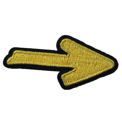 Patch bordado de seta pequena