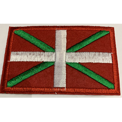 Emblema bordado da bandeira do País Basco