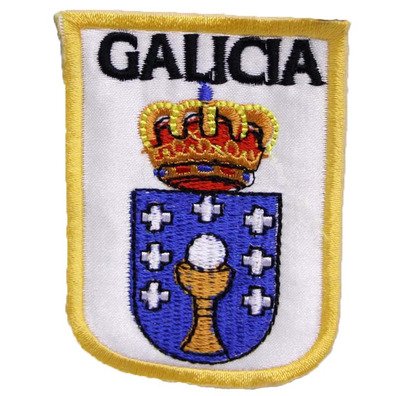 Patch bordado do brasão da Galiza