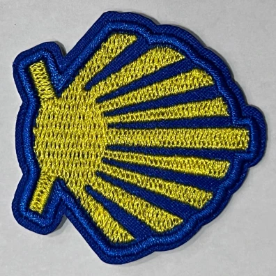 Patch Bordado Estrela Pequena Caminho de Santiago