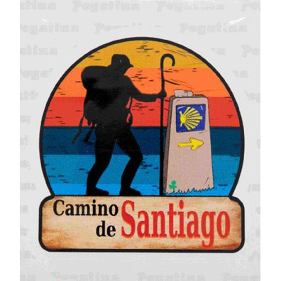 Adesivo Caminho de Santiago Sunrise