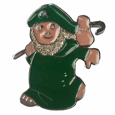 Pilgrim Pin Metal Green