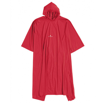 Ferrino Poncho Impermeável Vermelho