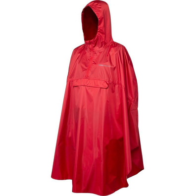 Trekmates Rove Poncho Rojo