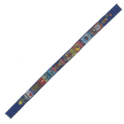 Pulseira Faith Tecido Caminho de Santiago 37 Azul Azul