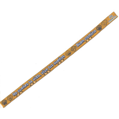 Pulseira de tecido Não sonhe sua vida, viva seus sonhos amarelo 204