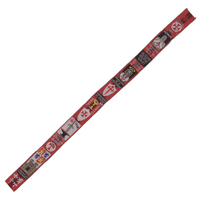 Pulseira de Tecido Templário 39 Vermelho