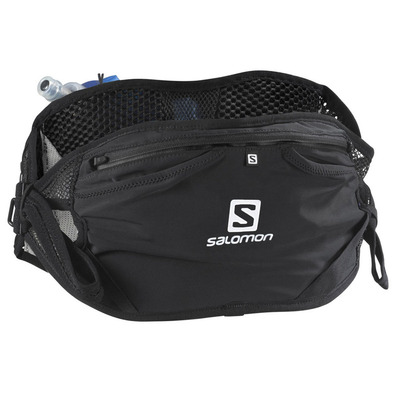 Bolsa de cintura preta com conjunto de cinto Salomon Adv Skin 3