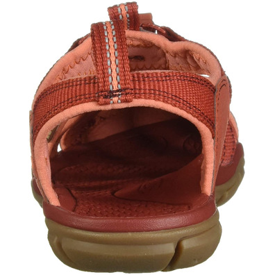 Sandalia Keen Clearwater CNX W Rojo / Coral