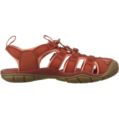 Sandalia Keen Clearwater CNX W Rojo / Coral