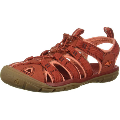 Sandalia Keen Clearwater CNX W Rojo / Coral