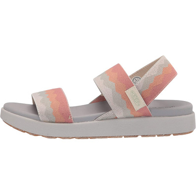 Sandalia Keen Elle Costas W Rosa / Beige