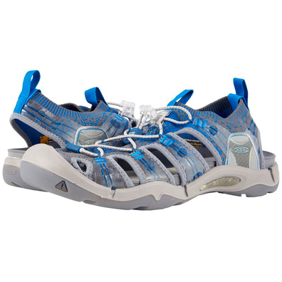 Sandalia Keen Evofit One Gris / Azul