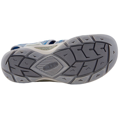 Sandalia Keen Evofit One Gris / Azul