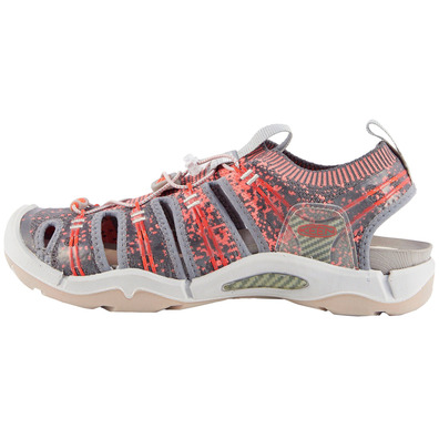 Sandalia Keen Evofit One W Rojo / Gris