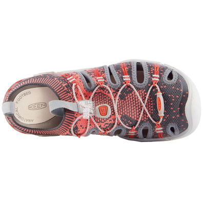 Sandalia Keen Evofit One W Rojo / Gris