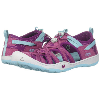 Sandalia Keen Moxie Kids Fucsia / Turquesa