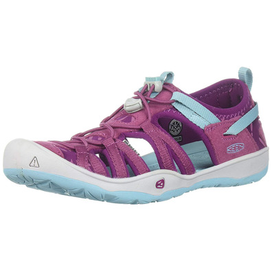 Sandalia Keen Moxie Kids Fucsia / Turquesa