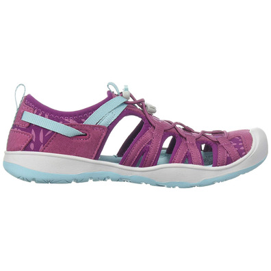 Sandalia Keen Moxie Youth Fucsia / Turquesa