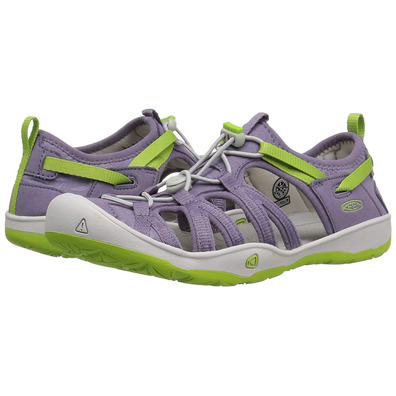 Sandalia Keen Moxie Youth Morada / Verde