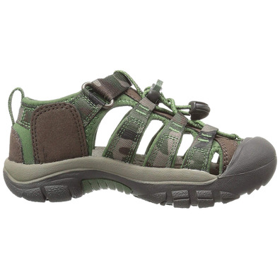 Sandália de camuflagem infantil Keen Newport H2