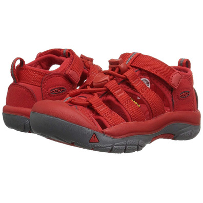 Sandália infantil Keen Newport H2 Vermelho Brilhante