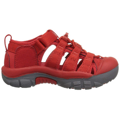 Sandália infantil Keen Newport H2 Vermelho Brilhante