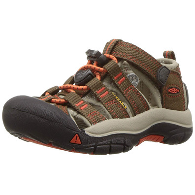 Keen Newport H2 Youth Sandal Marrom / Laranja