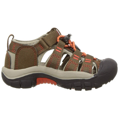 Keen Newport H2 Youth Sandal Marrom / Laranja