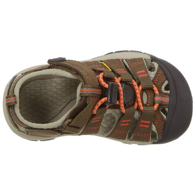 Keen Newport H2 Youth Sandal Marrom / Laranja