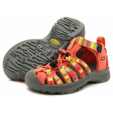 Sandalia Keen Whisper Children Coral Multi