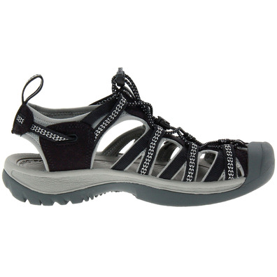 Sandalia Keen Whisper Negro / Gris