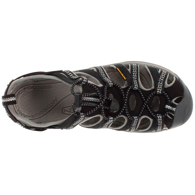 Sandalia Keen Whisper Negro / Gris