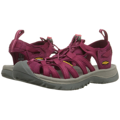 Keen Whisper Sandal Beetroot Red