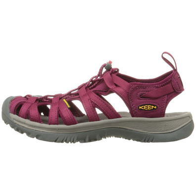 Keen Whisper Sandal Beetroot Red