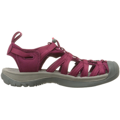 Keen Whisper Sandal Beetroot Red