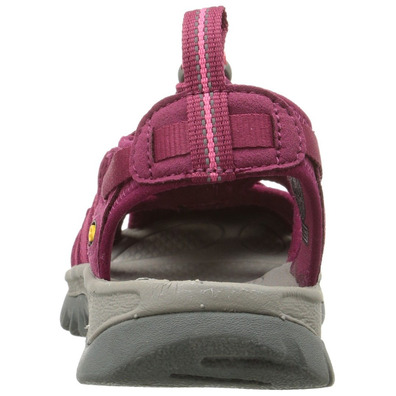 Keen Whisper Sandal Beetroot Red