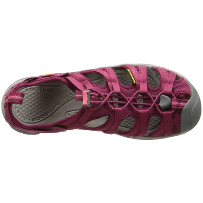 Keen Whisper Sandal Beetroot Red