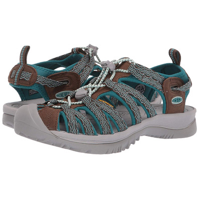 Keen Whisper W Sandal Aquamarine / Marrom