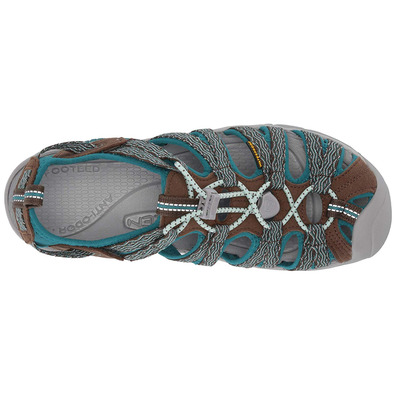 Keen Whisper W Sandal Aquamarine / Marrom