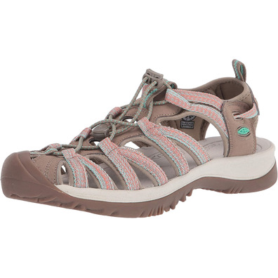 Sandalia Keen Whisper W Beige / Coral