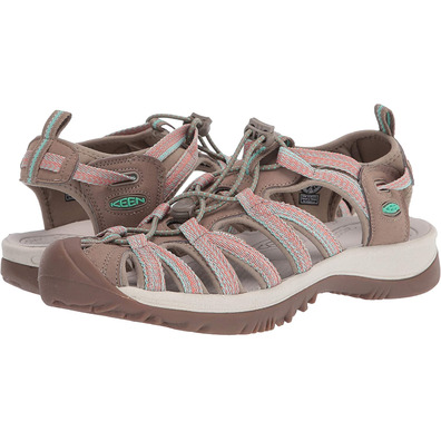 Sandalia Keen Whisper W Beige / Coral